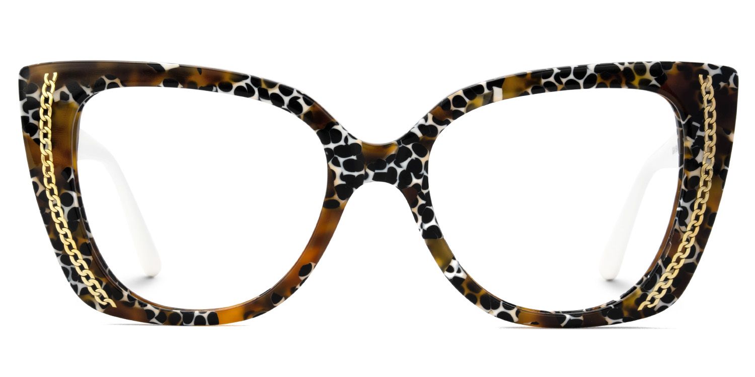 Smolin Acetate Leopard Cat Eye Frames | ZEELOOL UK0