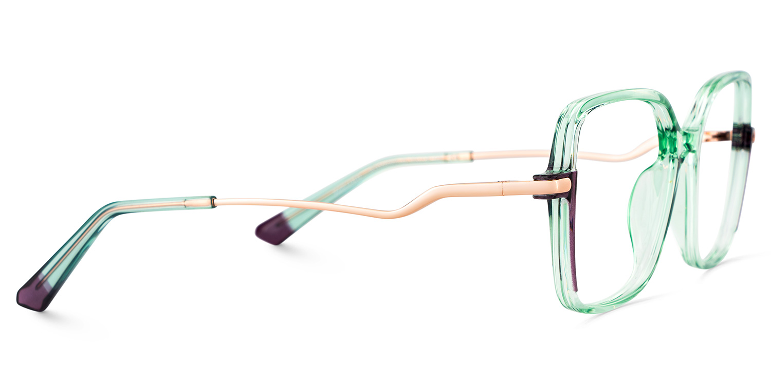 Rendon Square Green Glasses3