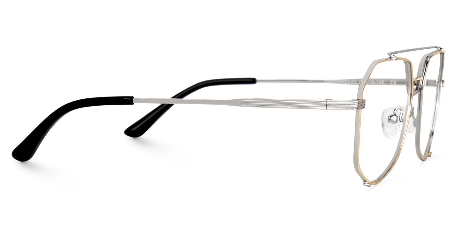 Beethoven Gold Aviator Prescription Glasses | ZEELOOL UK2