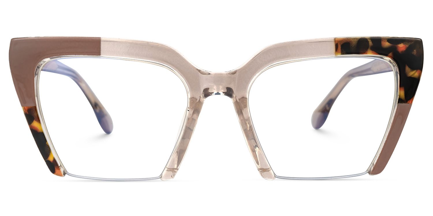 Shaun Cateye Brown Glasses0