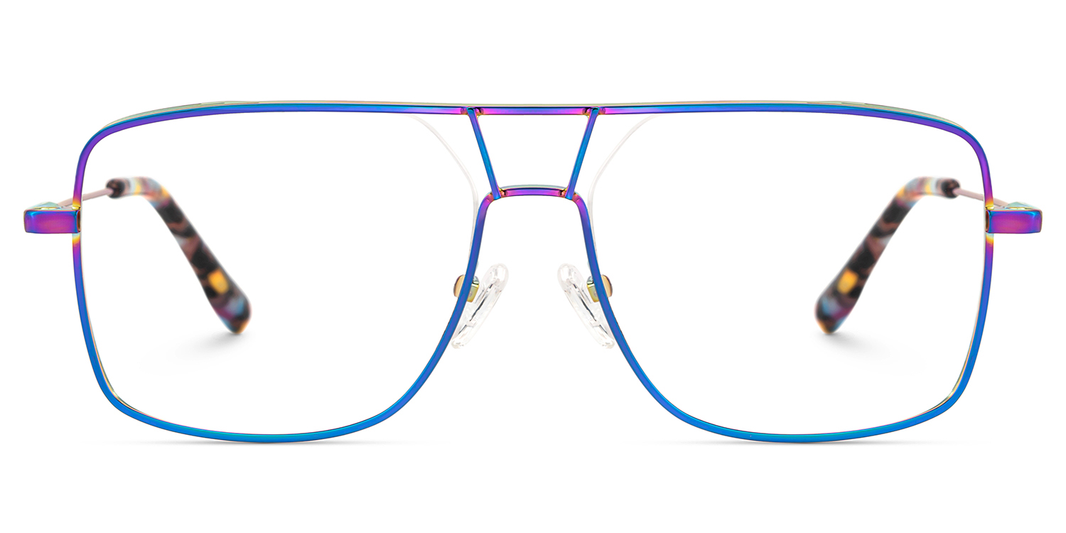 Bowdry Aviator Iridescent Glasses1