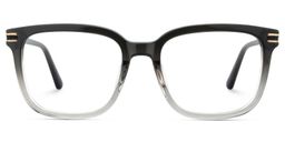 Kenny Gray Clear Square Glasses1