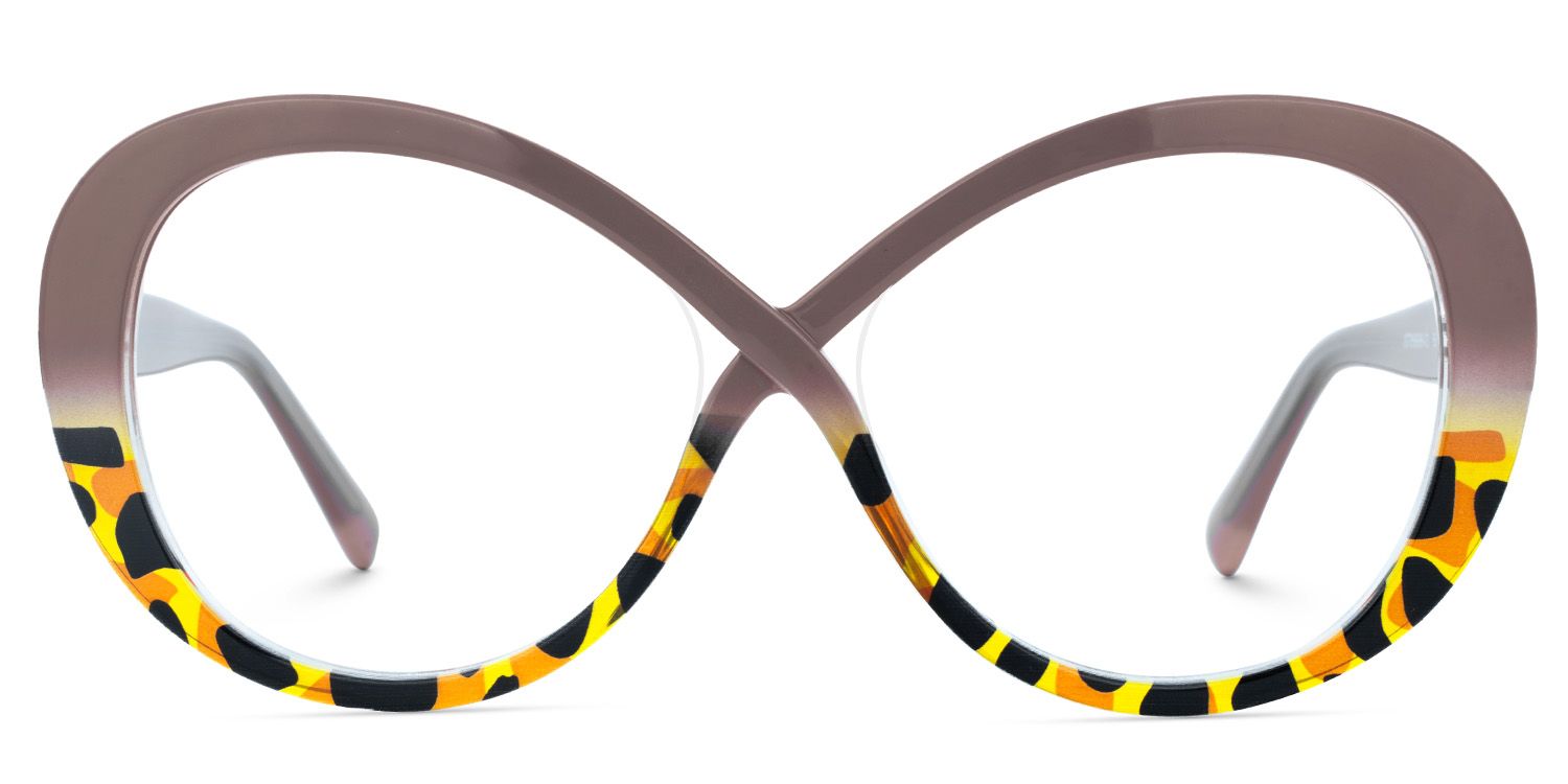 Kouassi Geometric Tortoise Glasses | ZEELOOL UK0