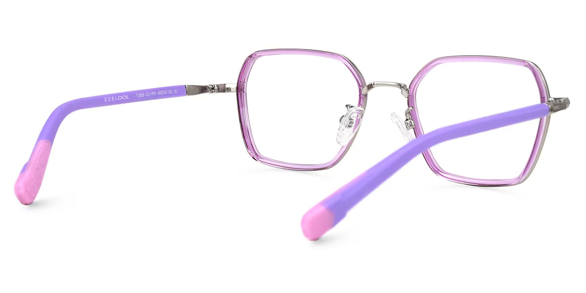 Kid geometric Piglet glasses with cute style -Zeelool3