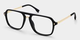 Kilworth Aviator Black Glasses2