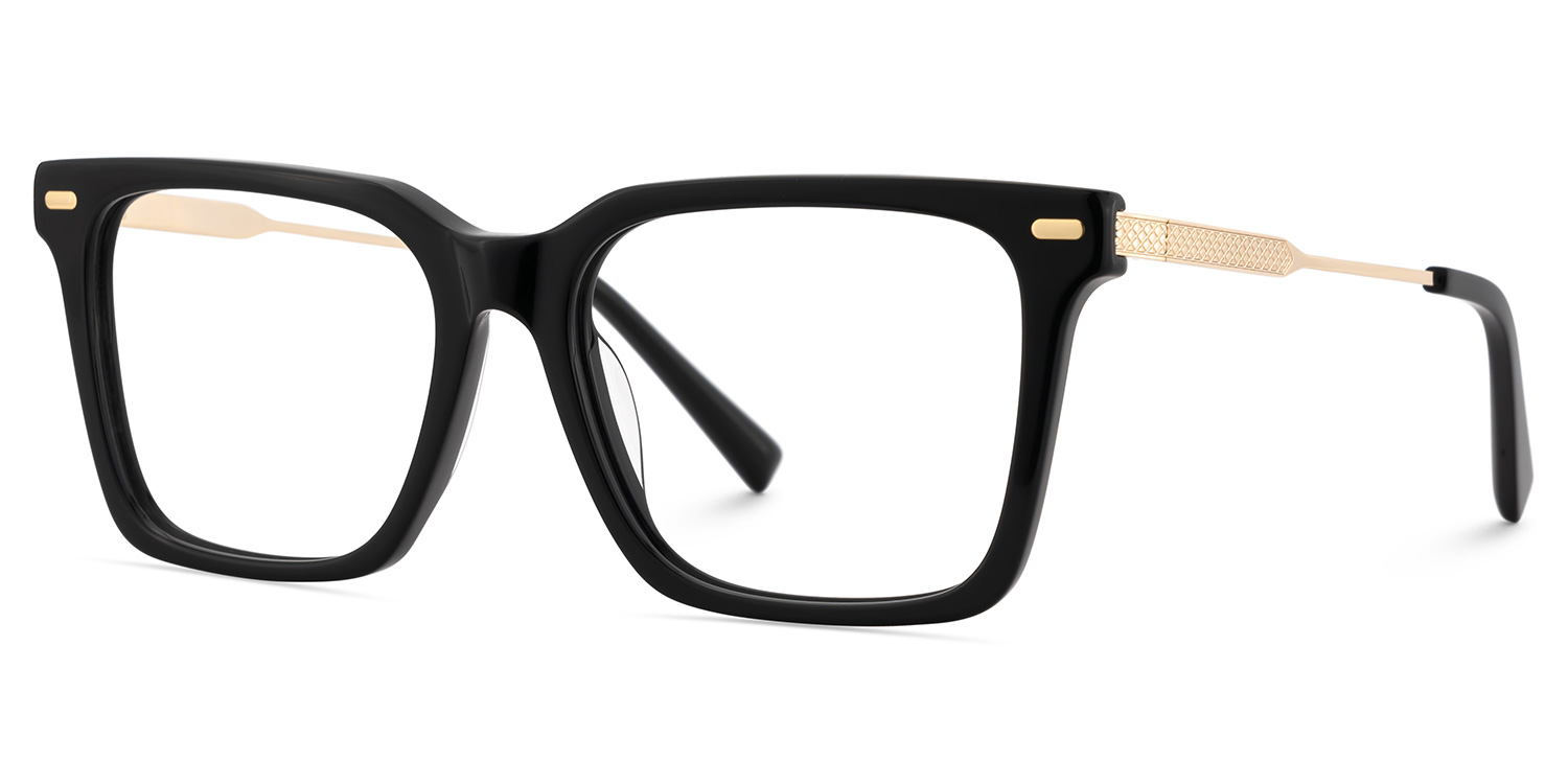 Men's Designer Rectangular Glasses | ZEELOOL UK3
