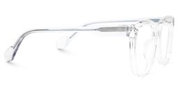 Mikel Square Clear Glasses2