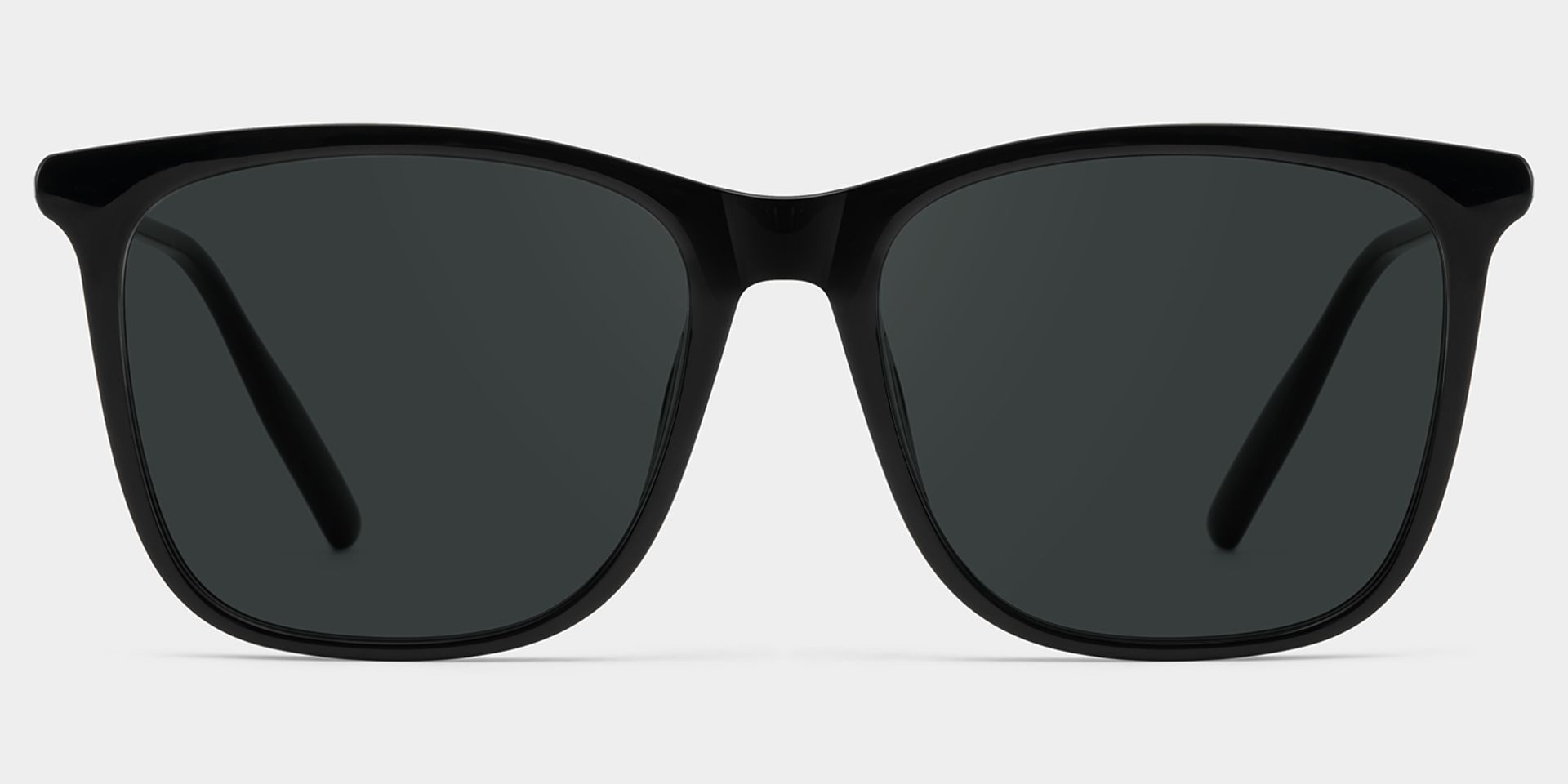 Malika Black Frame Polarized Sunglasses with square Style Online | ZEELOOL UK1