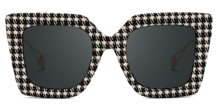 Latanya Two-Tone Square Sunglasses