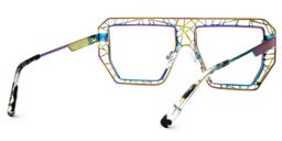 Blake Geometric Iridescent Glasses3