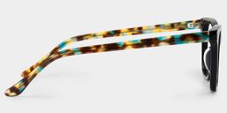 Faith Black Rectangle Glasses4