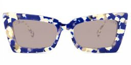 Newell Rectangle Blue-Floral Glasses0