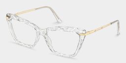 Juliet Cateye Clear Glasses2