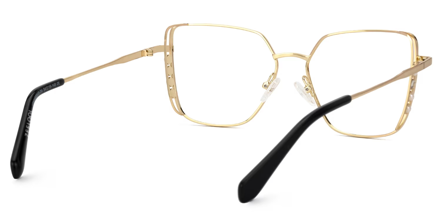Jamison Square Gold Glasses3