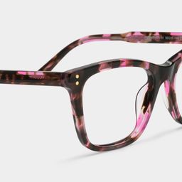 Tyler Pink Tortoise Square Glasses5