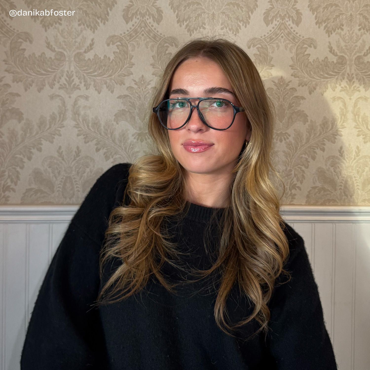 Drew Dark Brown Aviator Glasses for the Female | ZEELOOL6