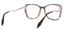 Farria Square Tortoise Glasses4