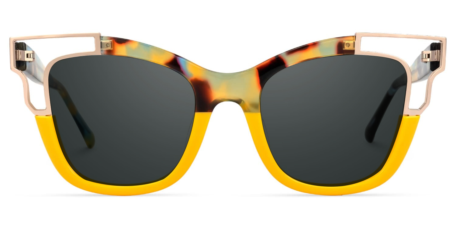 Rhoden Cateye Yellow Glasses good-img