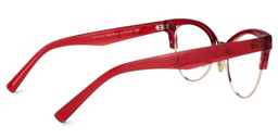Charlene Browline Red Glasses3
