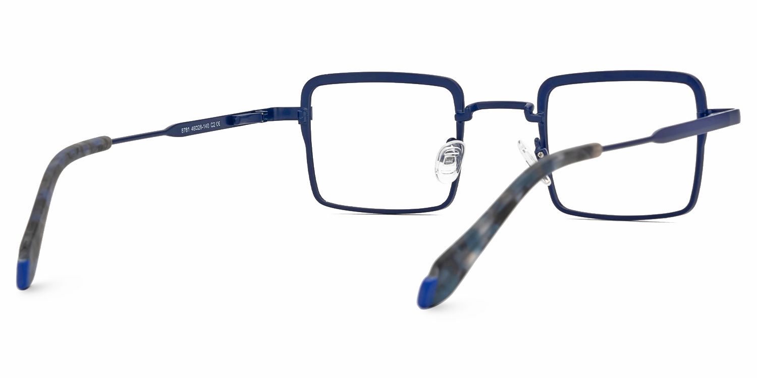 Rachele Yellow Eyeglasses with Square Shape | ZEELOOL UK3