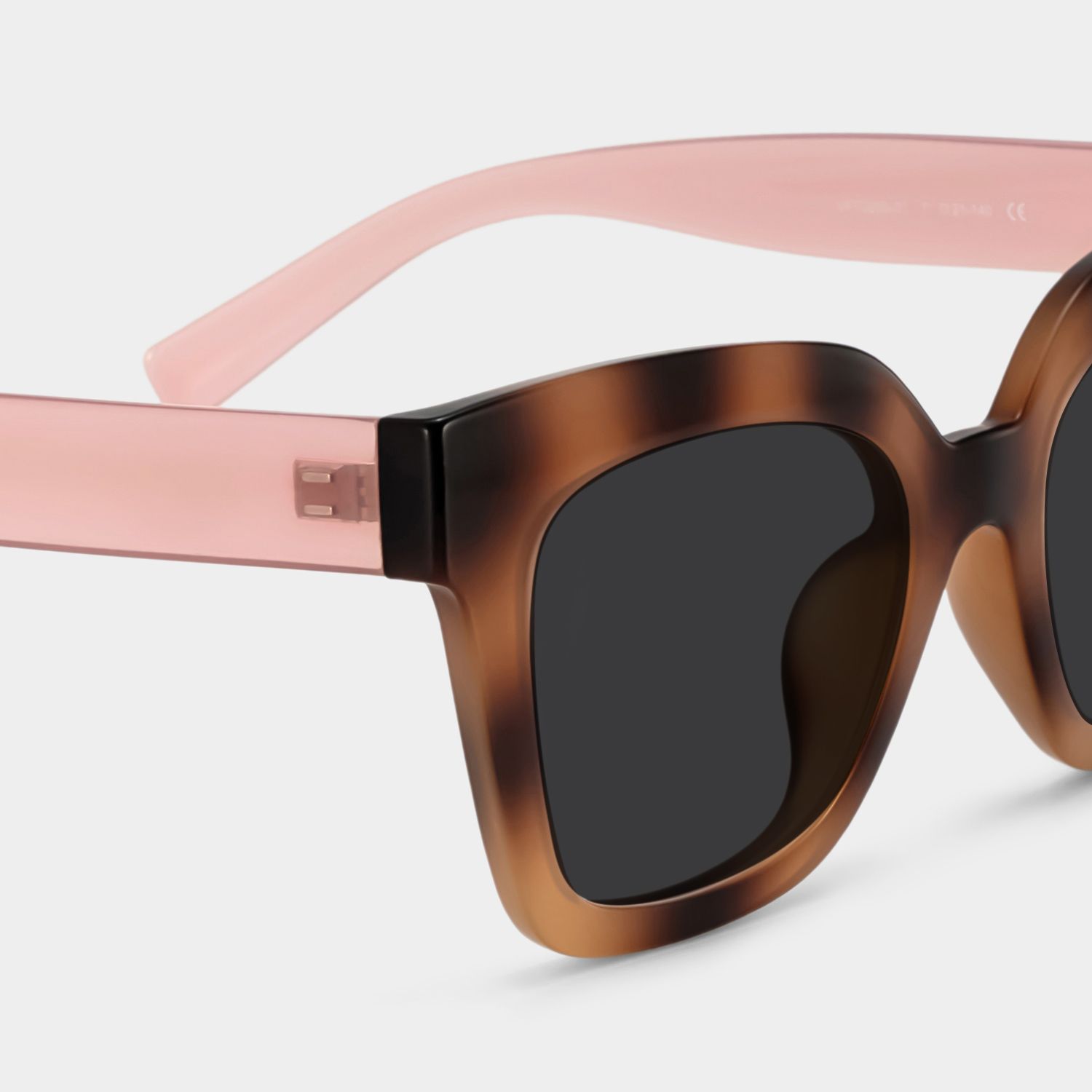 Malcolm Square Burnt Umber Sunglasses with Wide Frames5