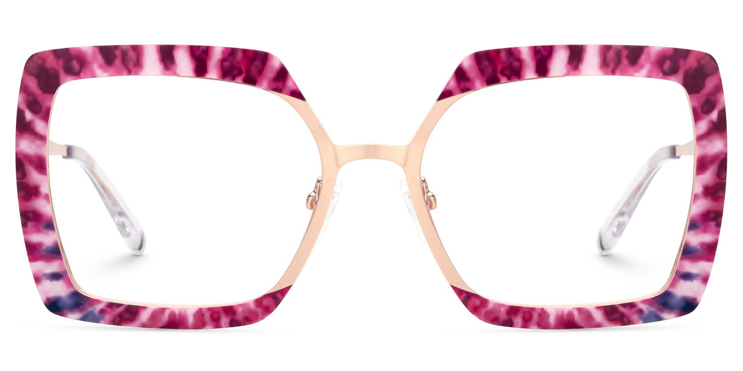 Women Square Sharron Cherry Glasses | ZEELOOL UK0