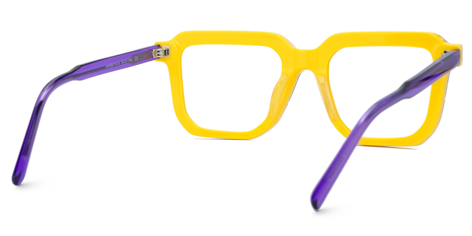 Buy Square Purple Eyeglass Frames Women's - Zach3