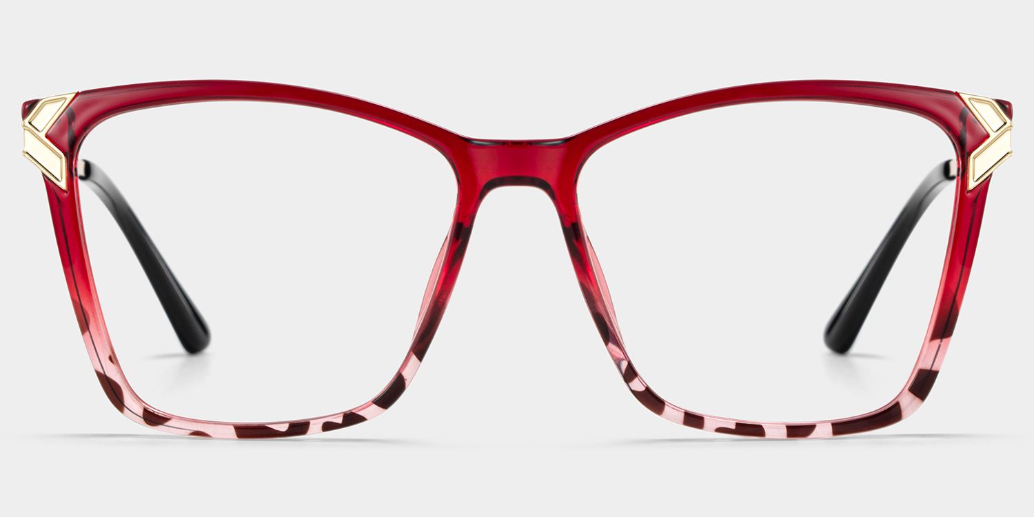 Mia translucent square Frame glasses Online | ZEELOOL1