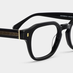 Hope Round Black Glasses5