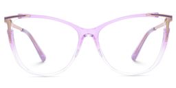 Yomary Cateye Purple Glasses0