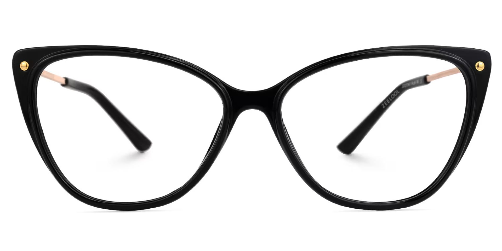 Cateye Brandi Black Glasses deals -Zeelool Glasses0