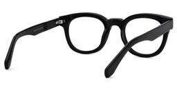 Foraker Round Black Glasses3