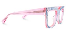 Teresita Square Blue Glasses4