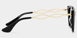 Alma Butterfly Black Glasses4