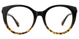 Migdalia Cateye Black Glasses0