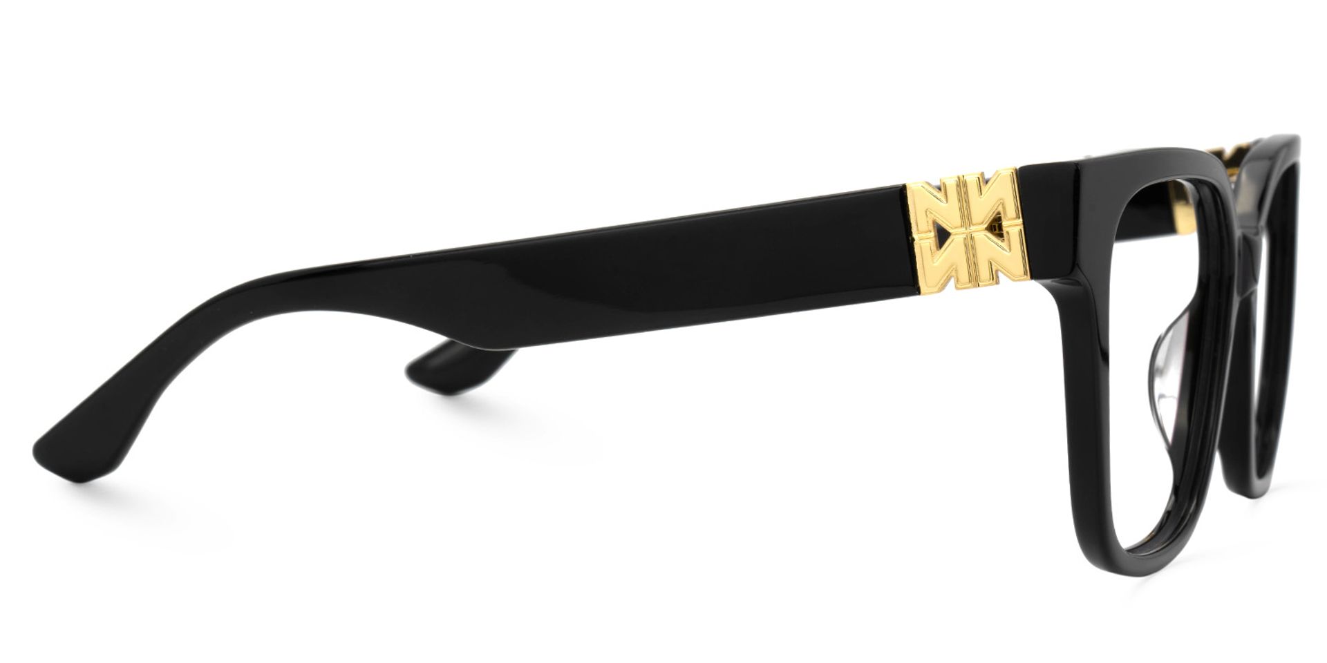 Kerri Oversized Black Square Glasses | ZEELOOL UK2