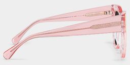 Minfia Square Pink Glasses4