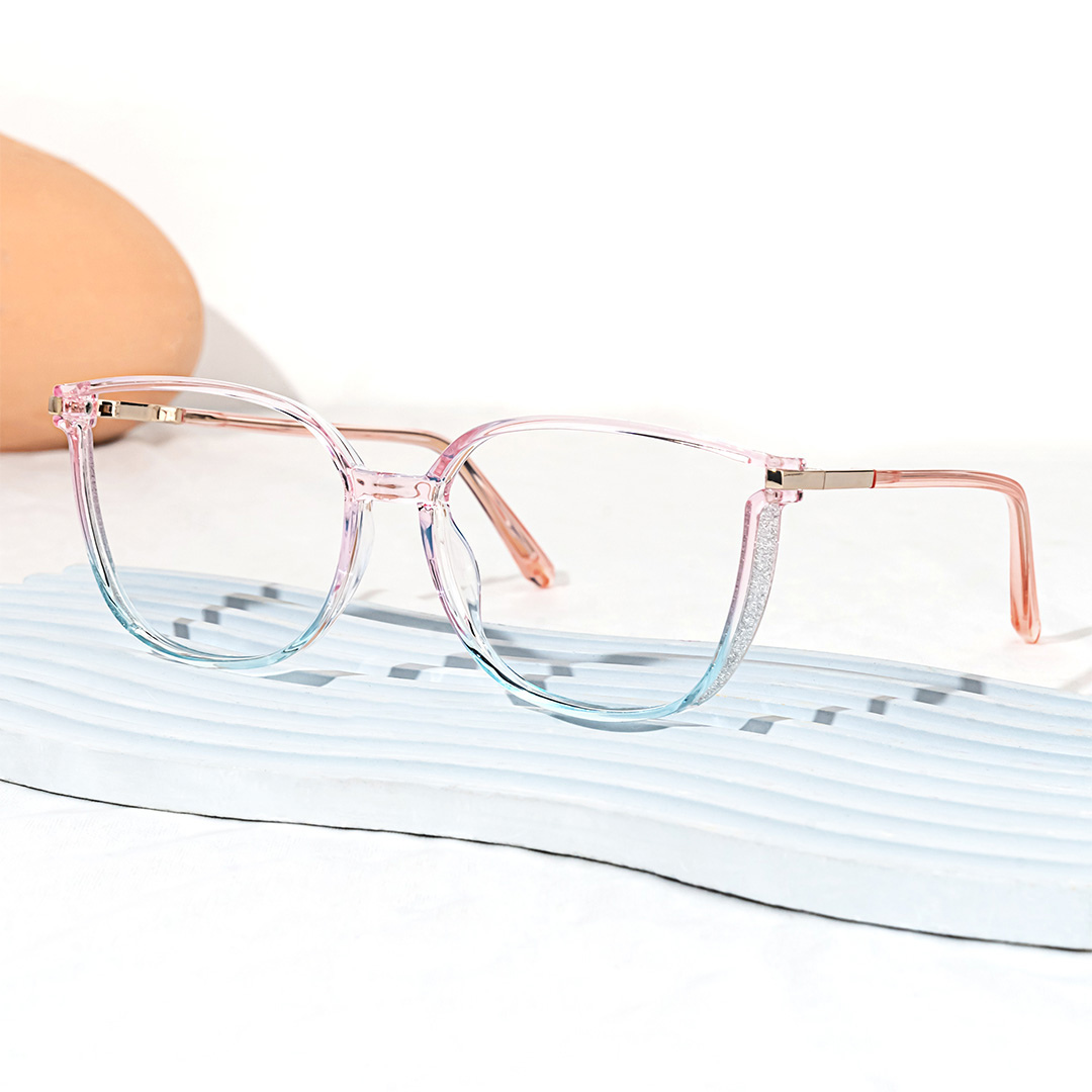 ZEELOOL Rodz Square Two-Tone Glasses