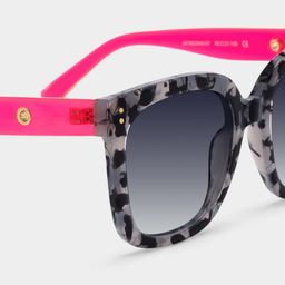 Ebony Gray-Tortoise Square Sunglasses4