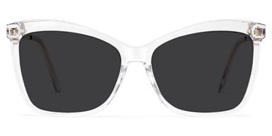 Isaebella Butterfly Clear Sunglasses