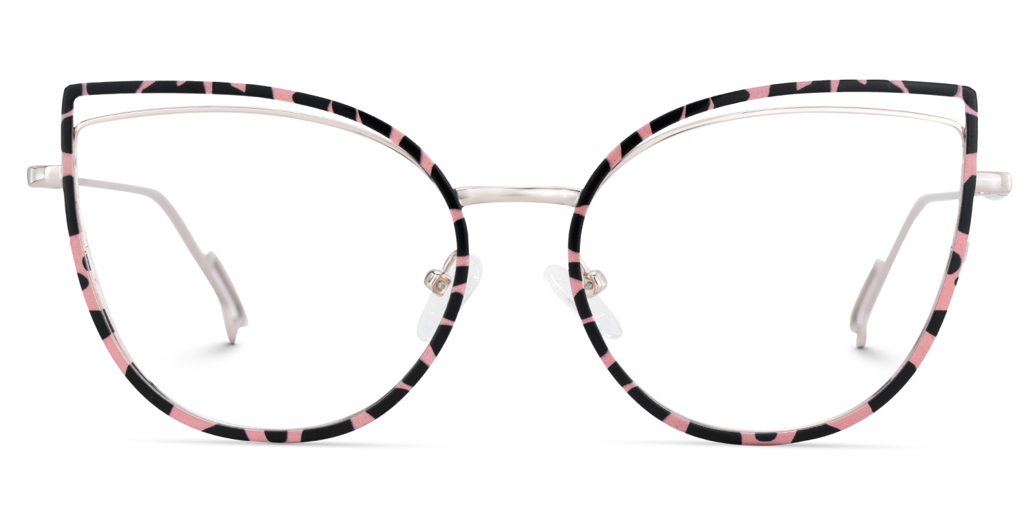 Spivey Cateye Metal Full Frame Eyeglasses | ZEELOOL UK0