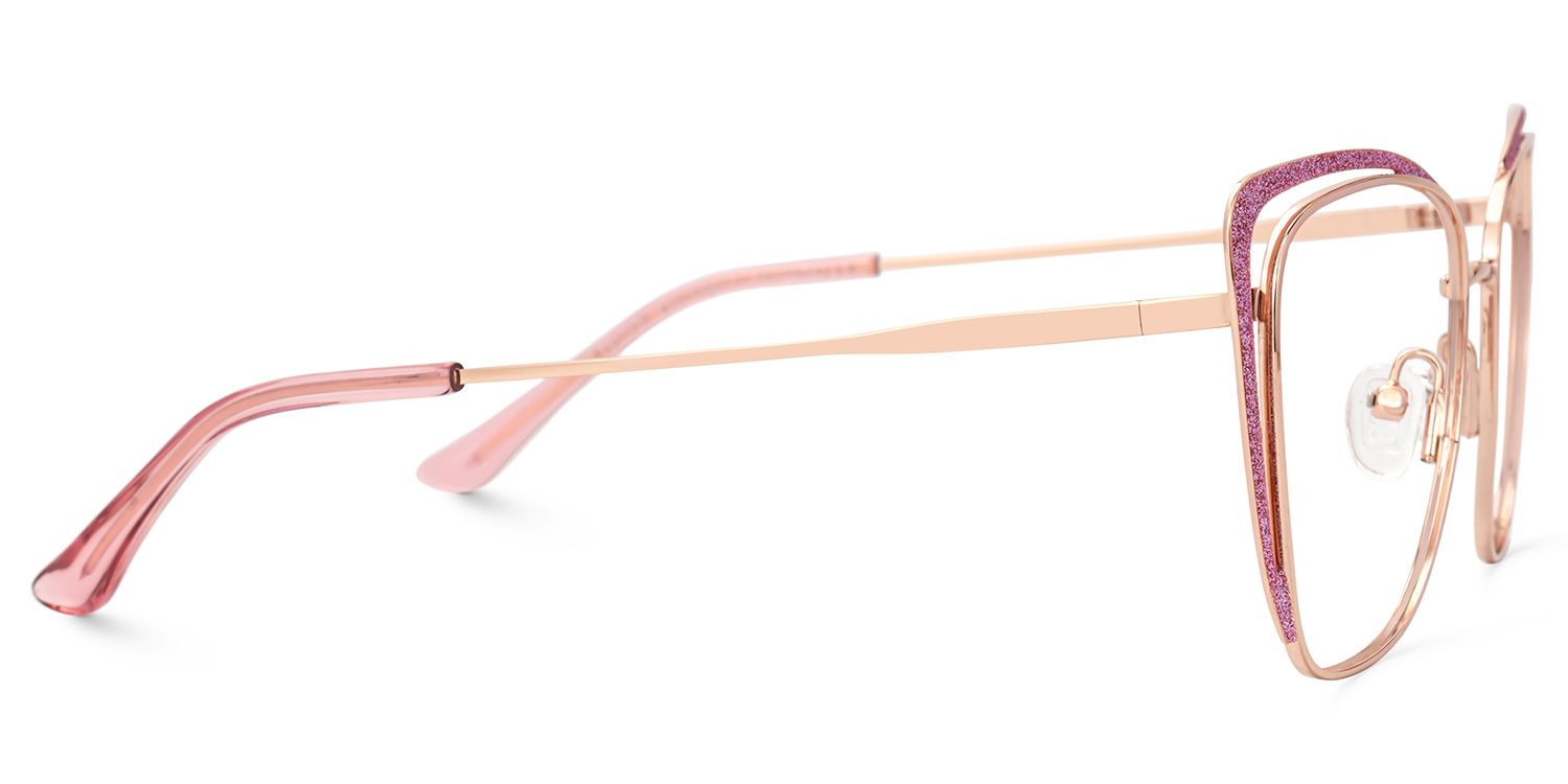 Pink Sparkly Glasses Frames -Lorenzen on Sale2