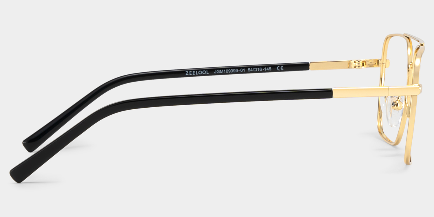 Iris Aviator Gold Glasses5