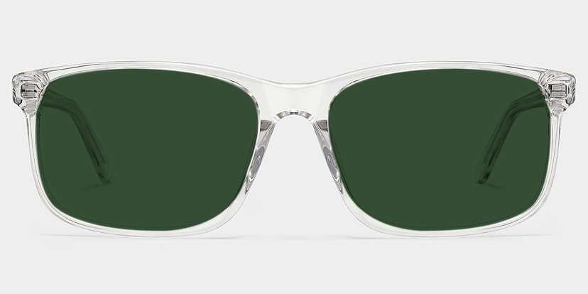 Connie Clear Rectangle Sunglasses