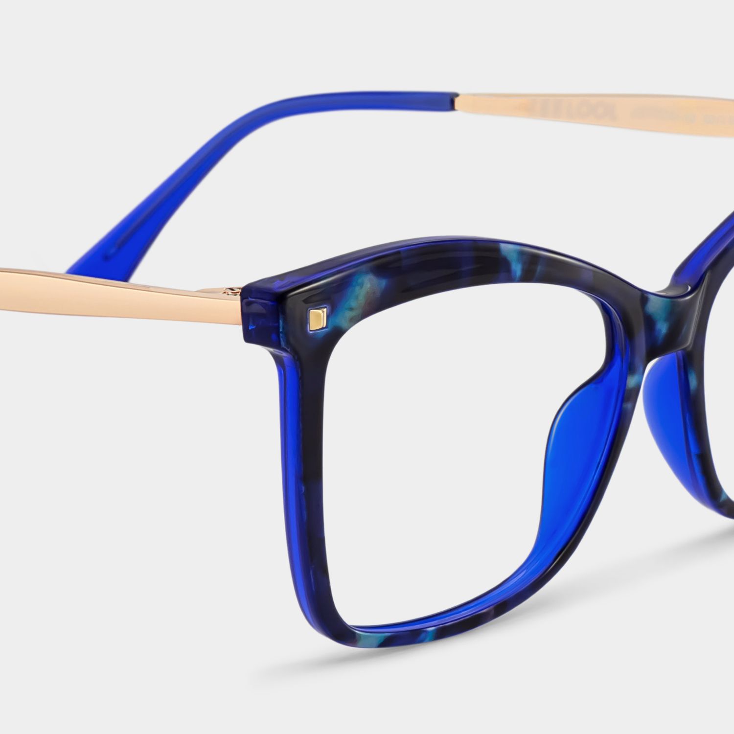 Blue-Tortoise Color for Isaebella Frame Glasses | ZEELOOL UK4