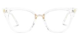 Chandrikar Cat Eye Clear Glasses0