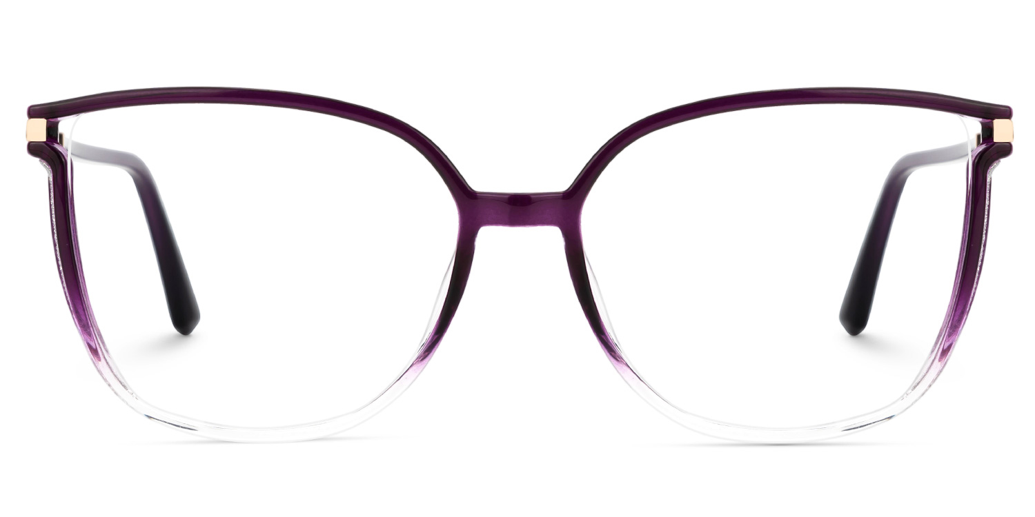 Rodz Square Purple Crystal Glasses