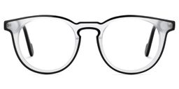 Suzette Round Two-Tone Glasses0