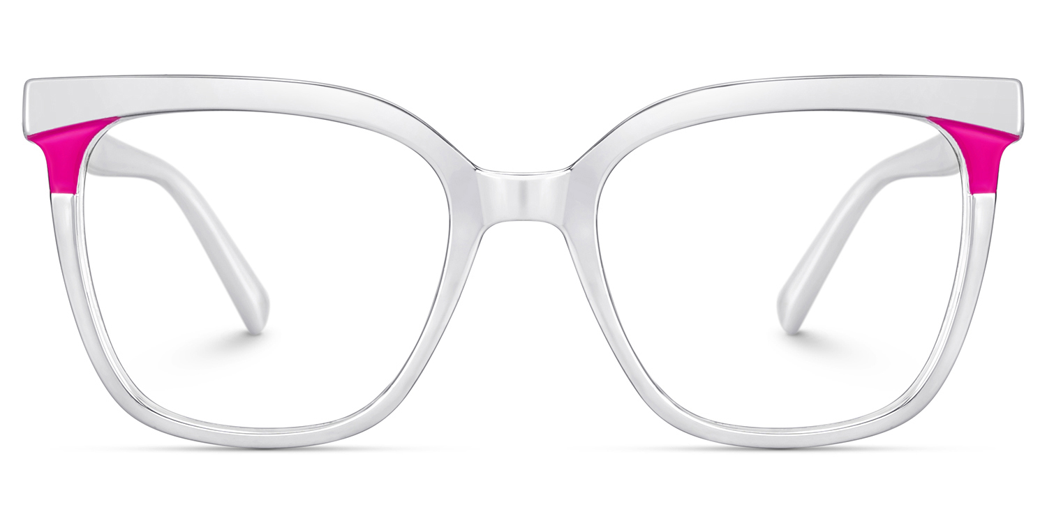 Dazzler silver square frame glasses Online | ZEELOOL1