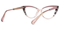 Sawida Cateye Two-Tone Glasses3